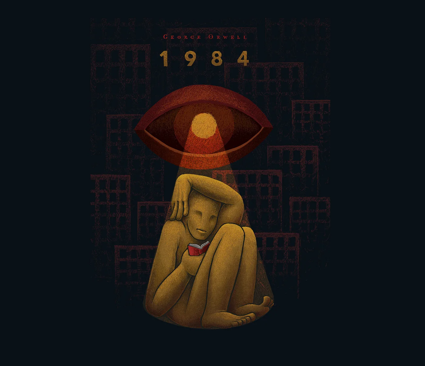 George Orwell 1984 On Behance
