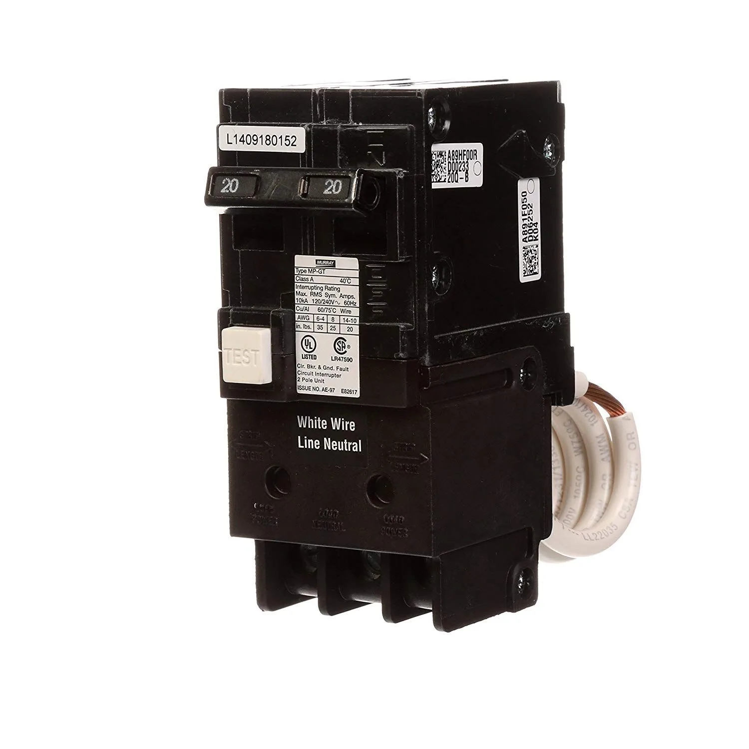 Gfci Breaker Schematic Gfci Breaker 220V Receptacle Sub Plug