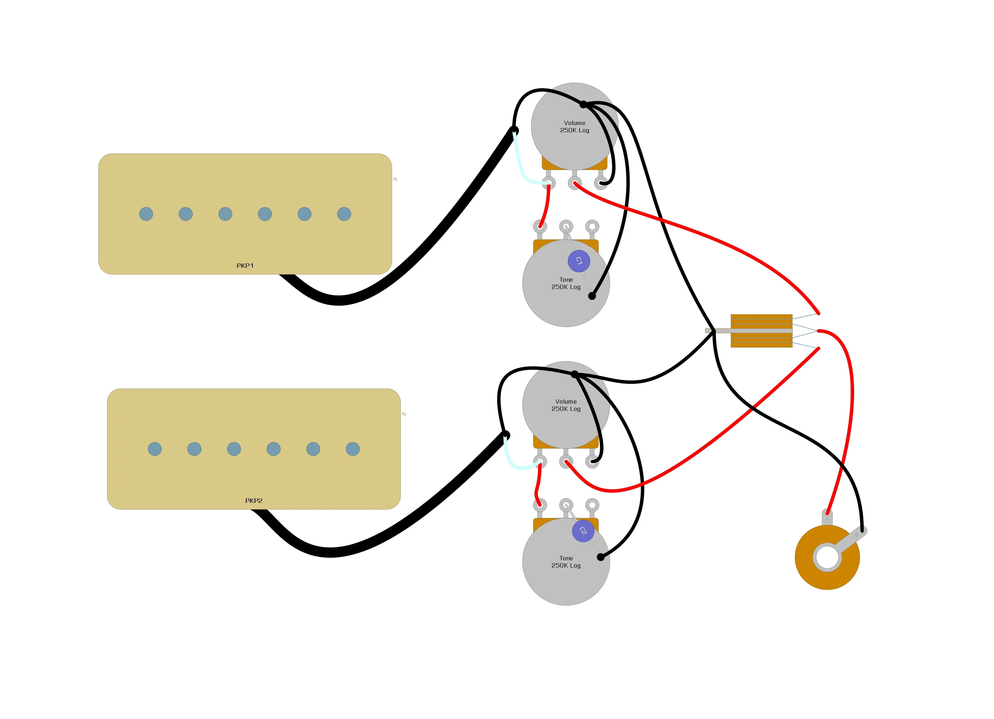 Gibson Les Paul 3 Way Switch Wiring