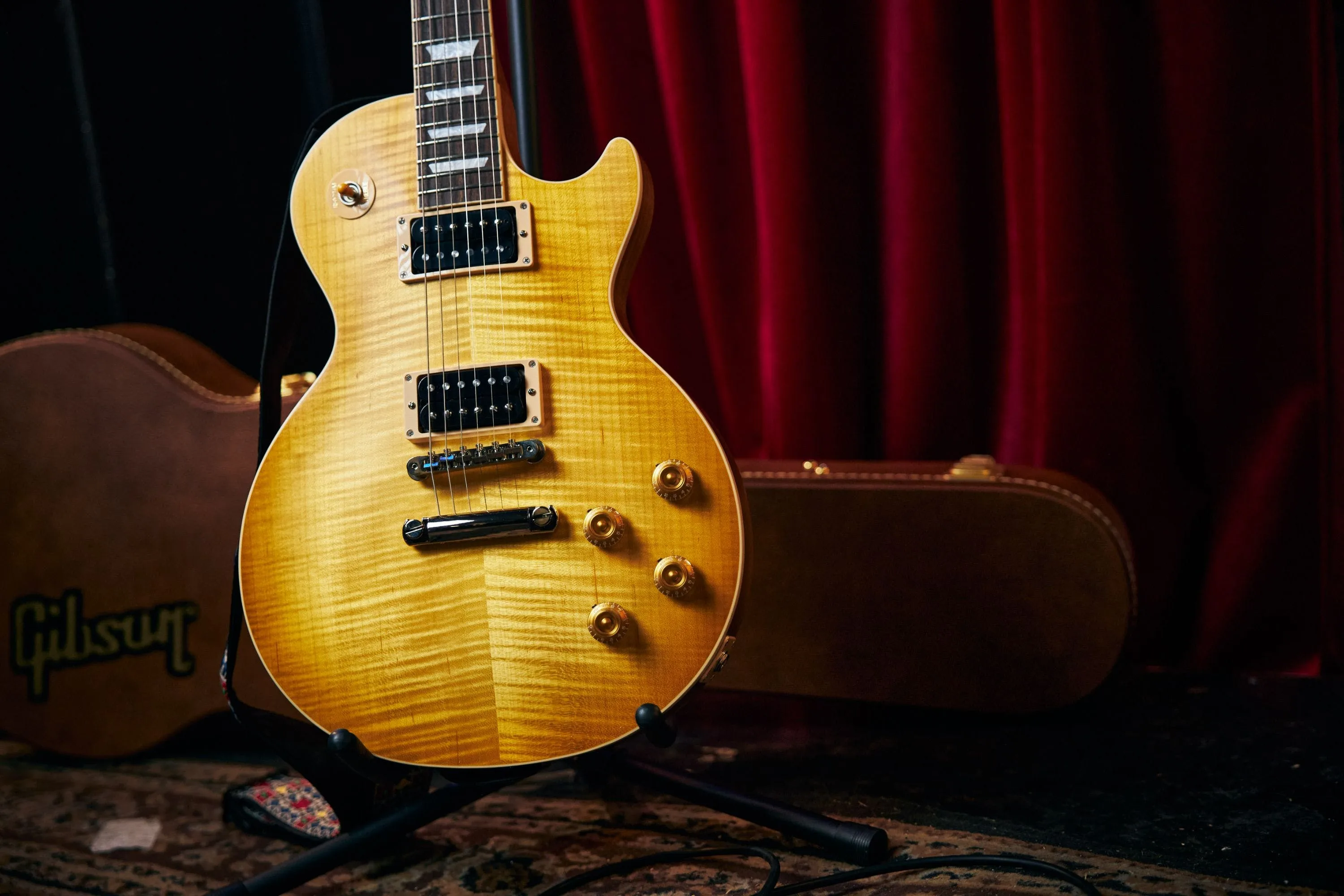Gibson Les Paul Standard 50S Faded Vintage Honeyburst Guitarra Eléctrica De Corte Único
