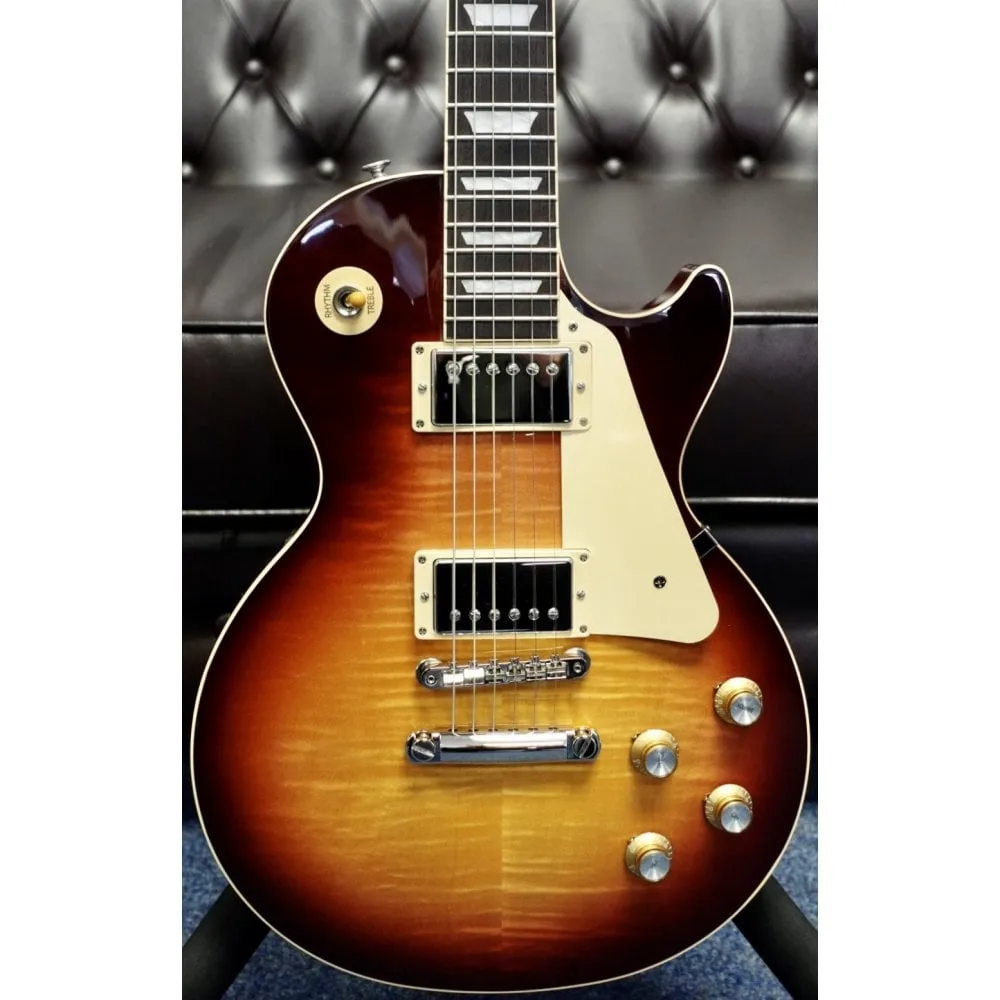 Gibson Les Paul Standard 60S Figured Top Bourbon Burst Electric Guitar