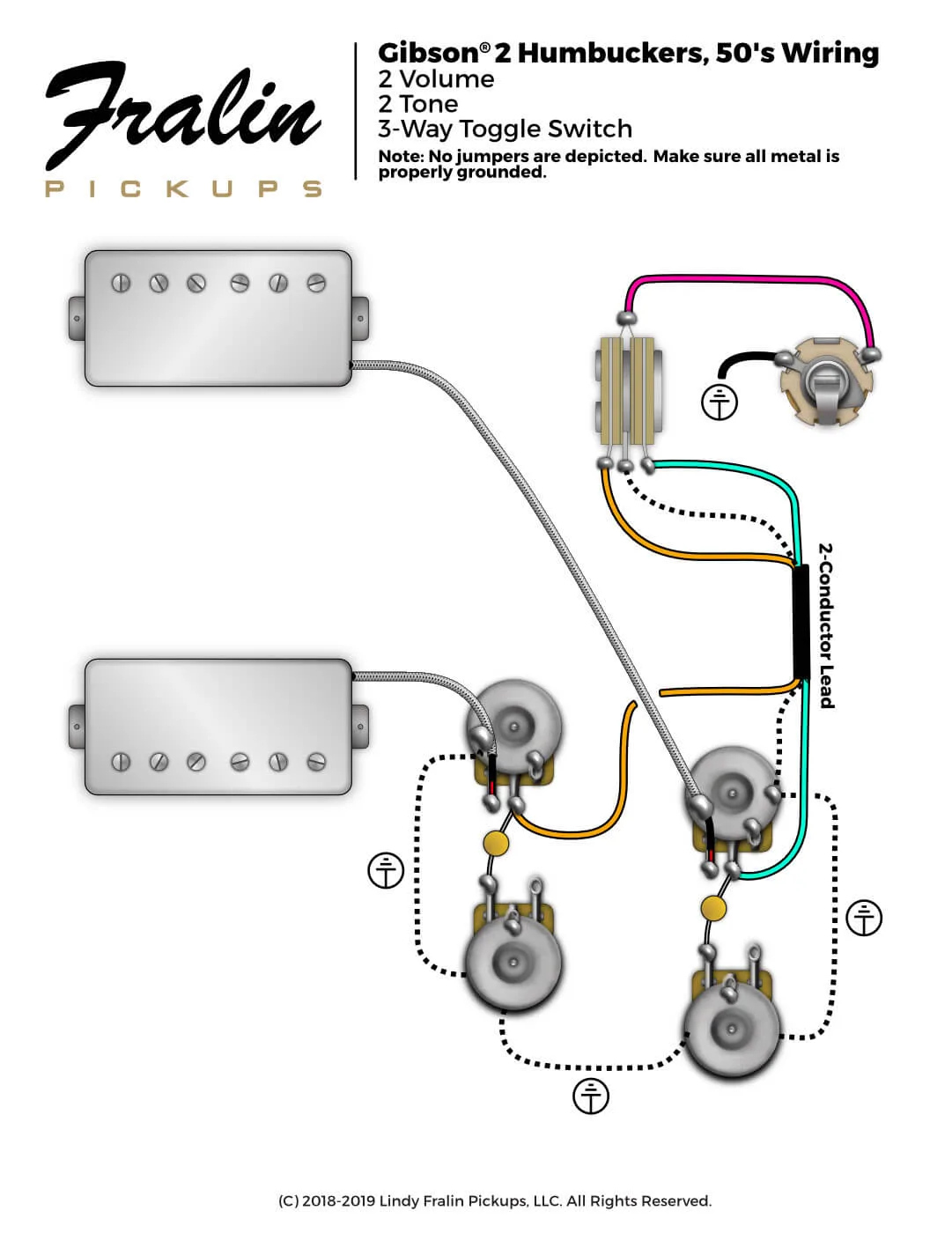 Gibson Les Paul Wiring 50 S Wiring Fralin Pickups