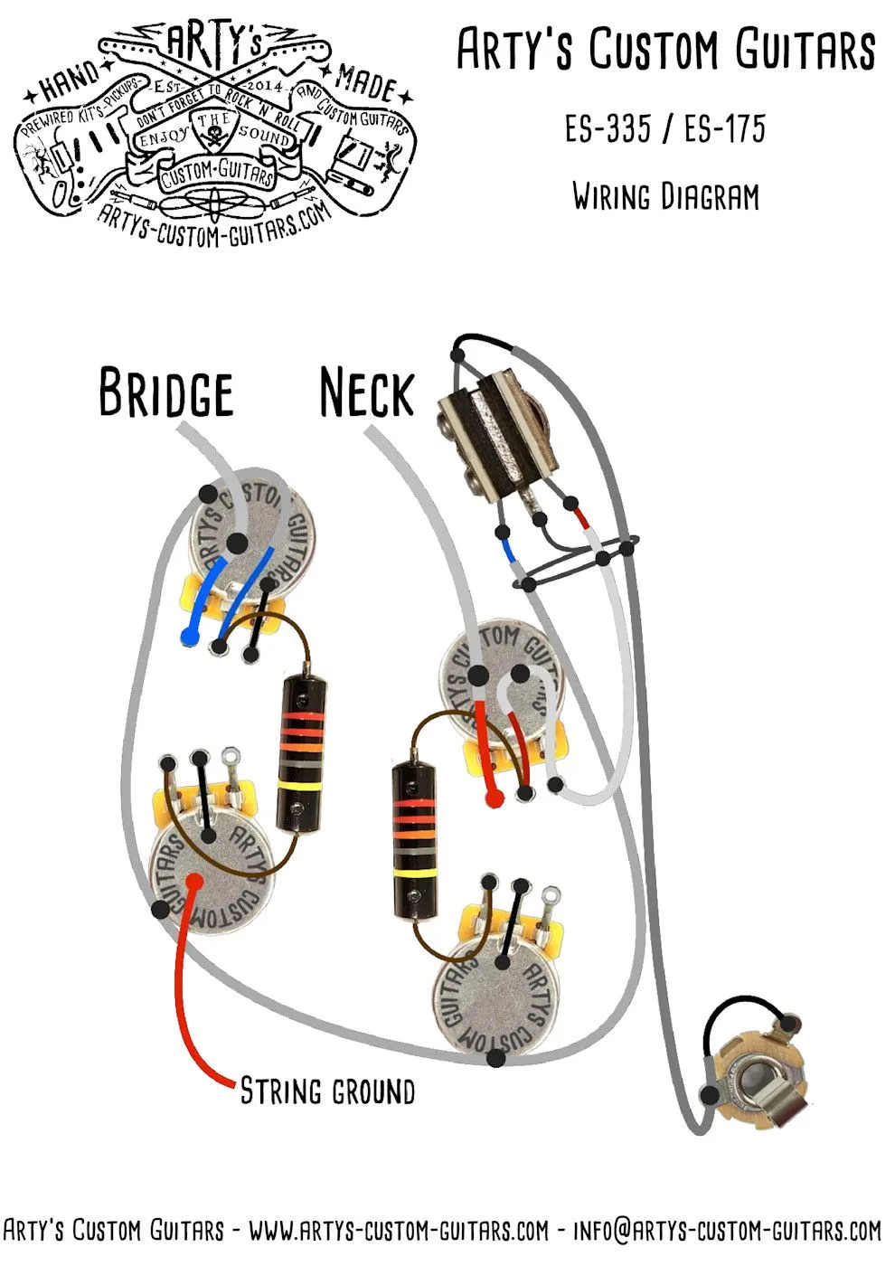 Gibson Les Paul Wiring Diagram 50 S