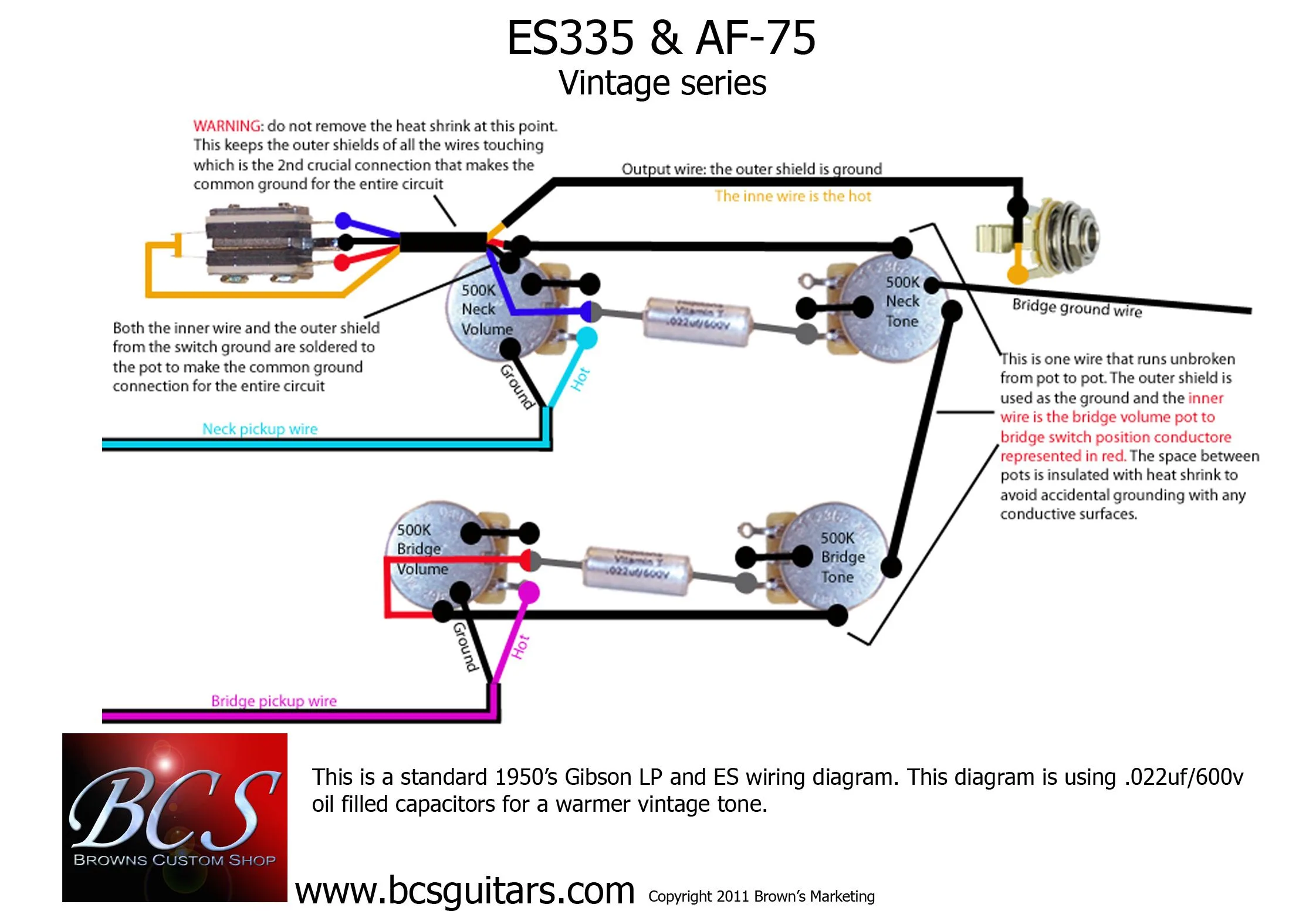 Gibson Wiring Diagram 50 S