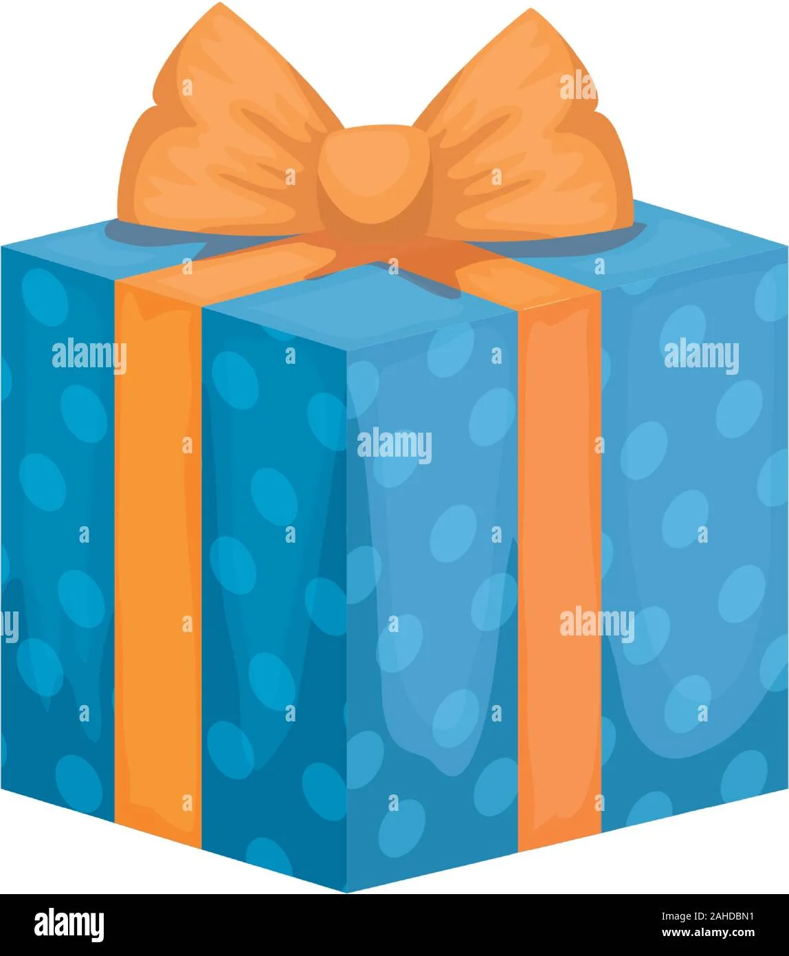 Gift Box Present Isolated Icon Stock Vector Image Art Alamy