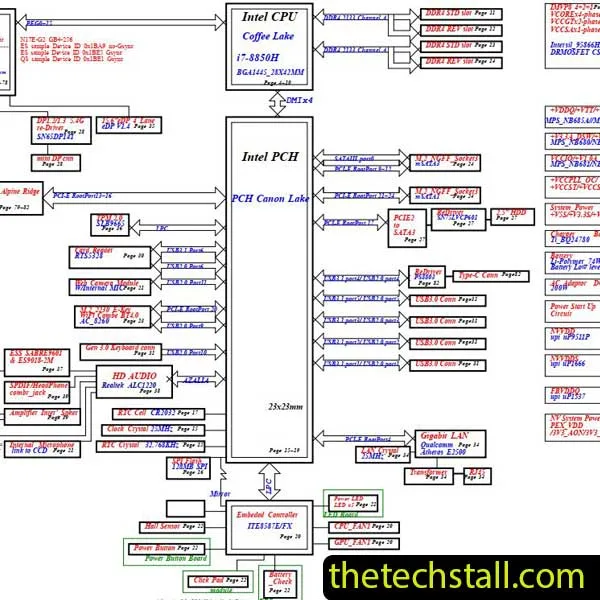 Gigabyte H470 Hd3 Schematic Diagram