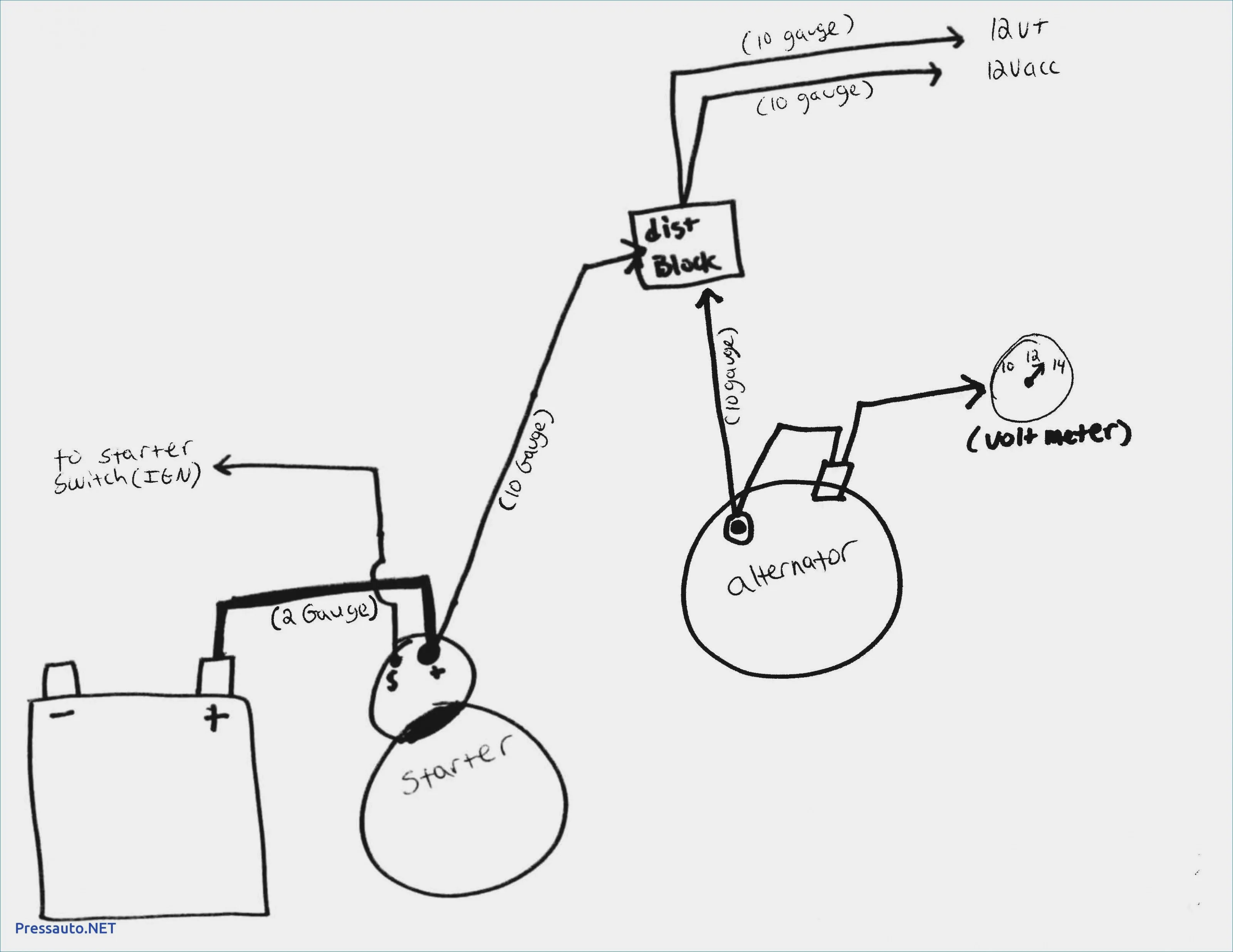 Gm 1 Wire Alternator Wiring Diagram Wiring Diagram