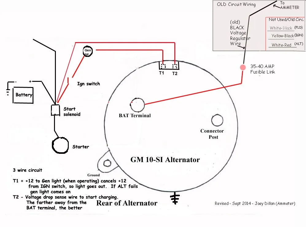 Gm 3 Wire Alternator Wiring Diagram