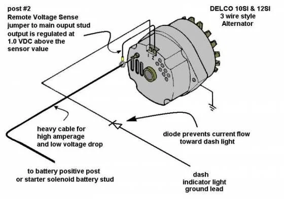 Gm Alternator Plug Wiring Diagram