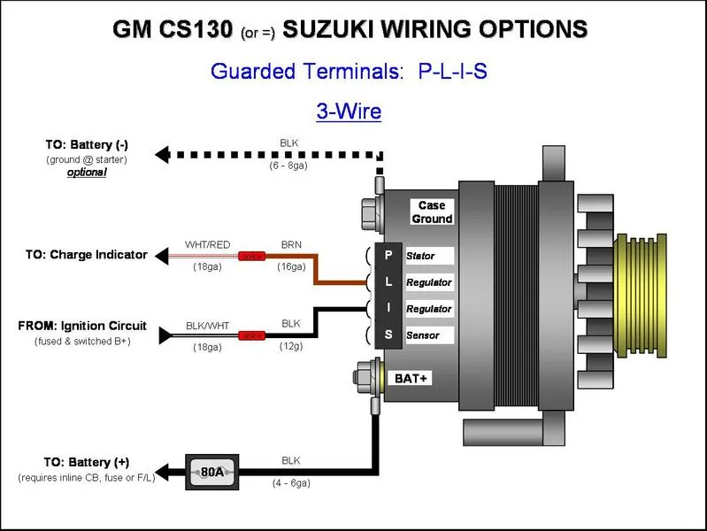 Gm Alternator Wiring Connectors
