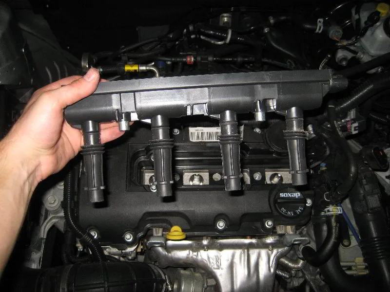 Gm Chevrolet Cruze Ecotec Turbo I4 Engine Spark Plugs Replacement Guide 013