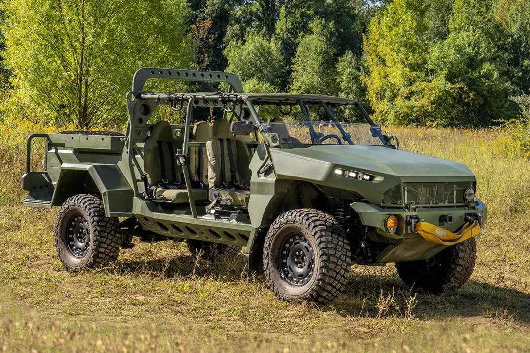 Gm Defense Made An Electric Military Vehicle Concept Based On Hummer Ev Hiconsumption