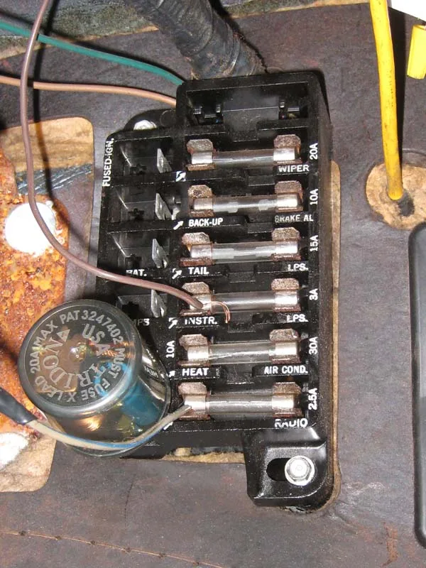 Gm Fuse Box Diagram 1964 Impala