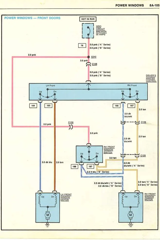 Gm Power Window Wiring Diagram 2010 Camaro