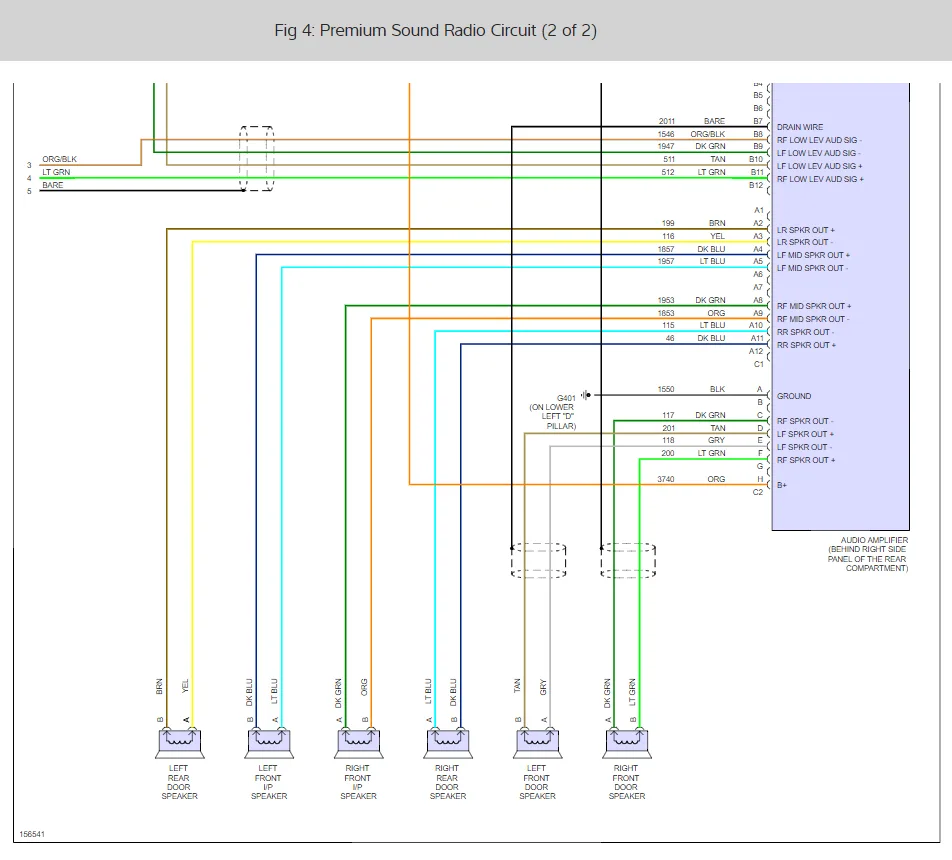 Gm Radio Wiring Diagram Speaker