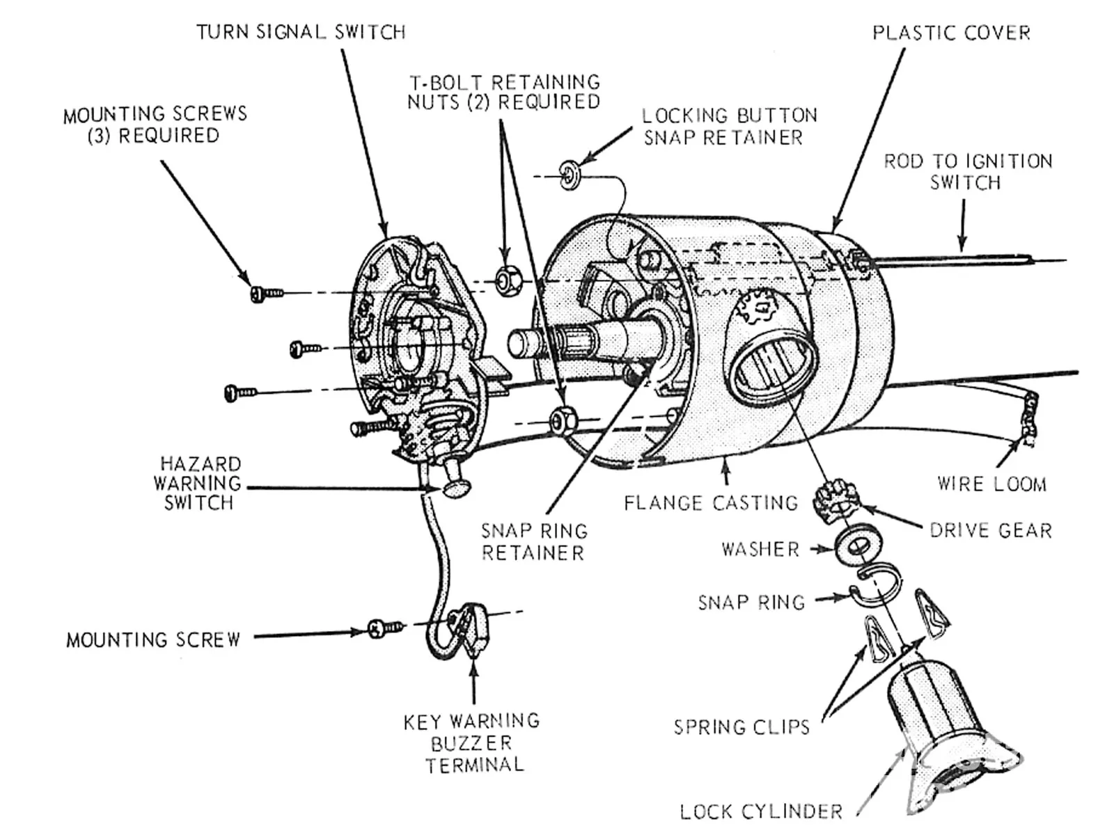 Gm Steering Column Diagram