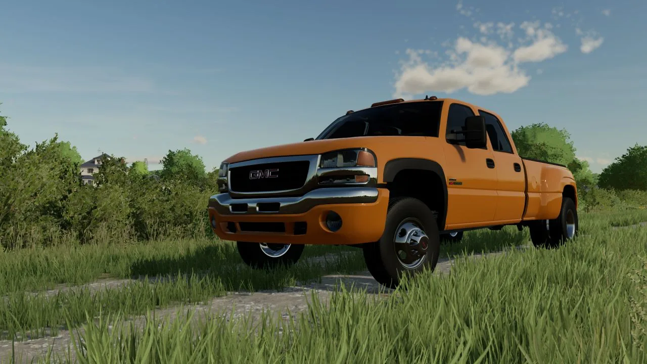 Gmc Sierra 3500 Flatbed 2003 Fs22 Kingmods
