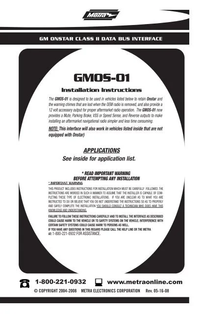 Gmos 01 Wiring Diagram Database