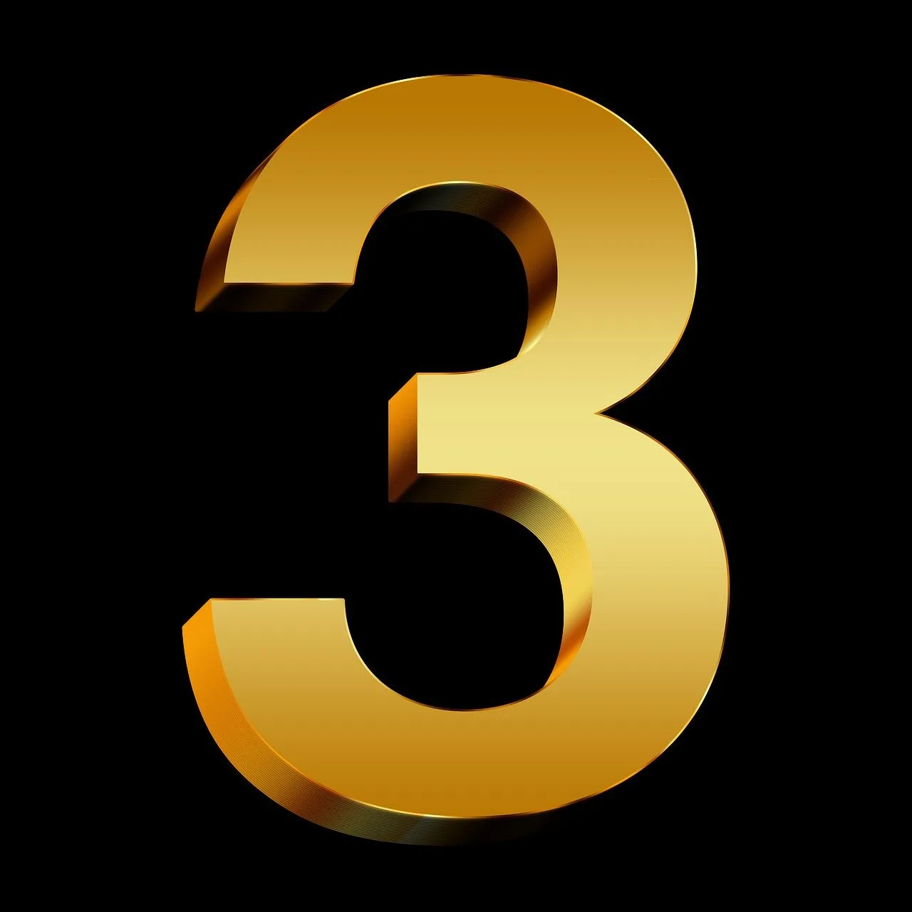 Gold Number 3 Png Image Gold Number 3 3 Number Number 3 Png Image For Free Download Artofit