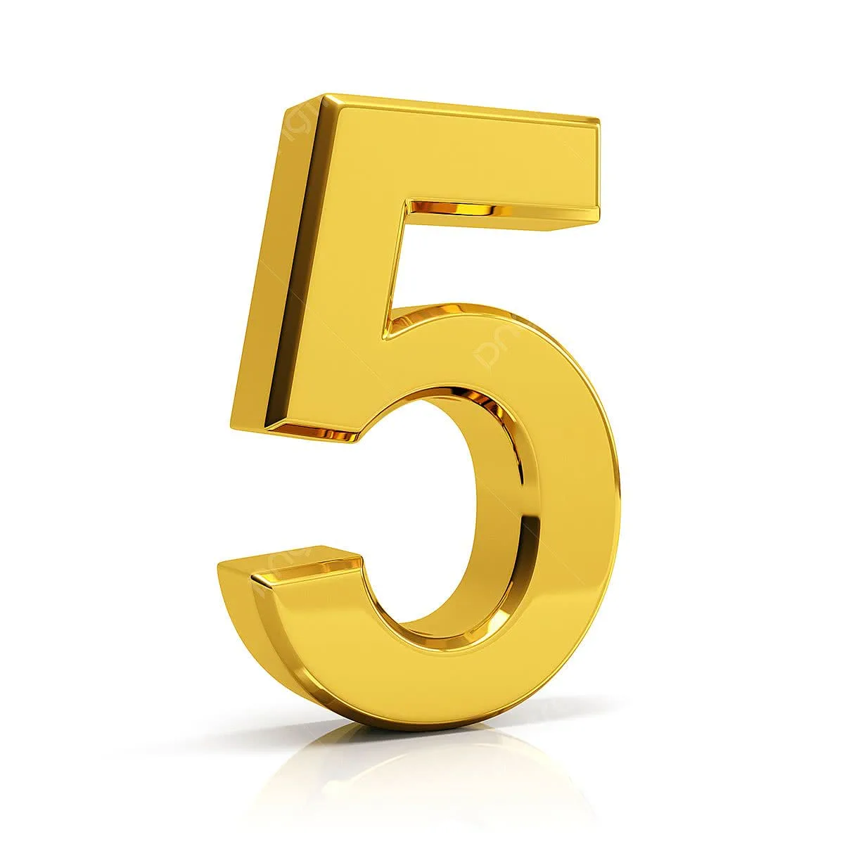Gold Number 5 Png Transparent Gold Number 5 5 Number Number 5 Png Image For Free Download