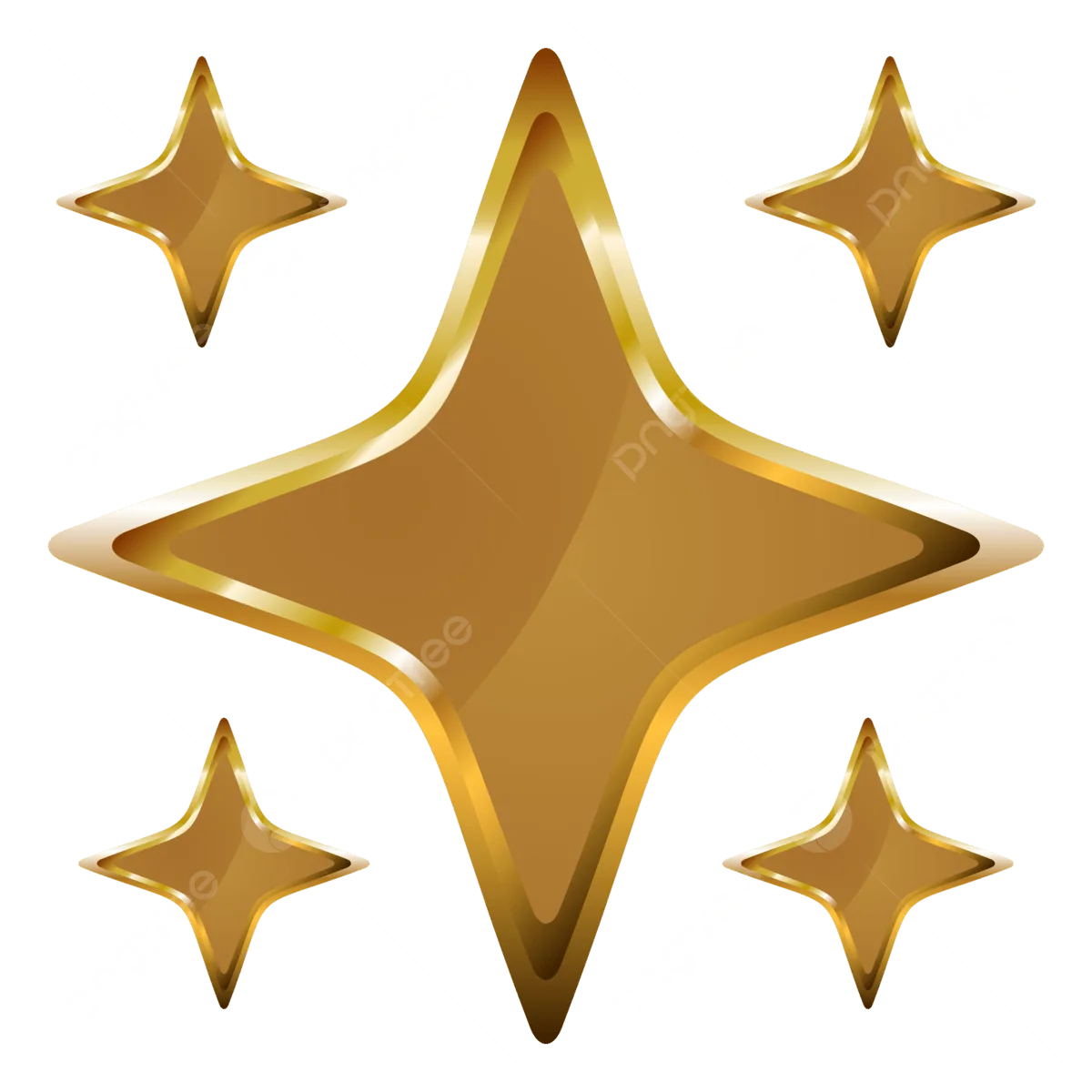 Gold Star Png Transparent Clip Art Image Gold Stars C