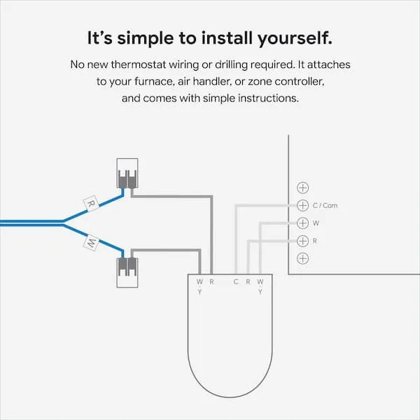 Google Nest C Wire Adapter Installation