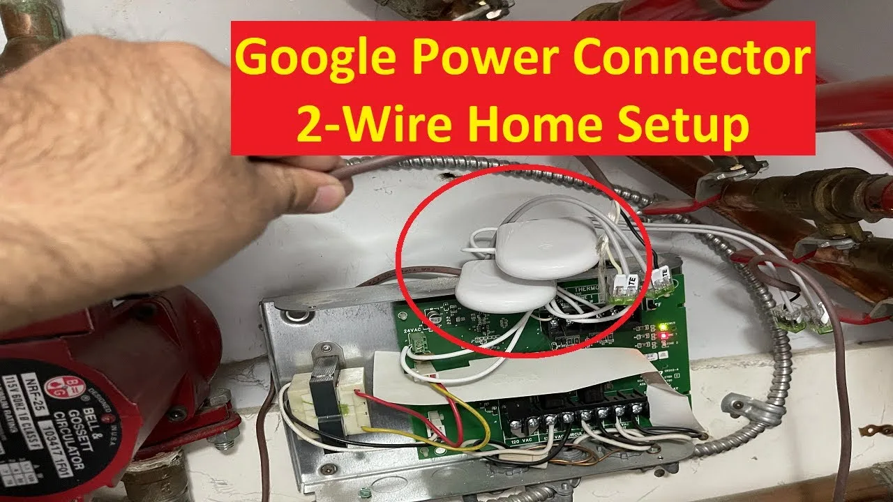 Google Nest Power Connector Installation