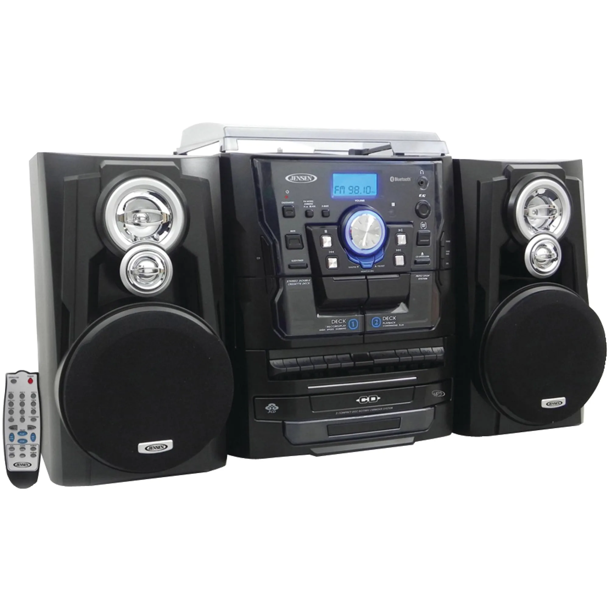 Gpx Hc221B Compact Cd Player Stereo Home Music System With Am Fm Tuner