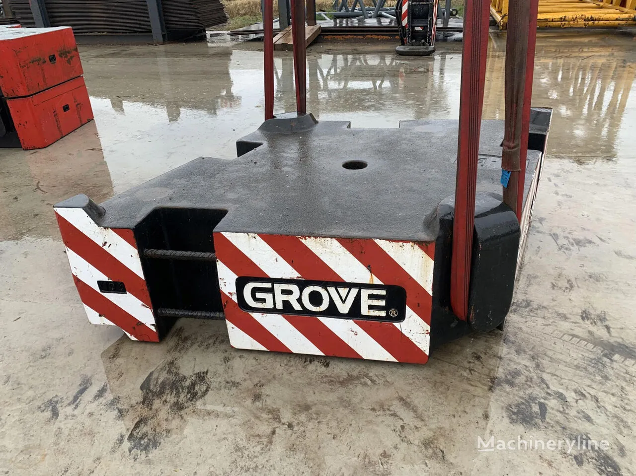 Grove Grove Gmk 6400 Counterweight 10 Ton Mobile Crane Counterweight For Sale Netherlands