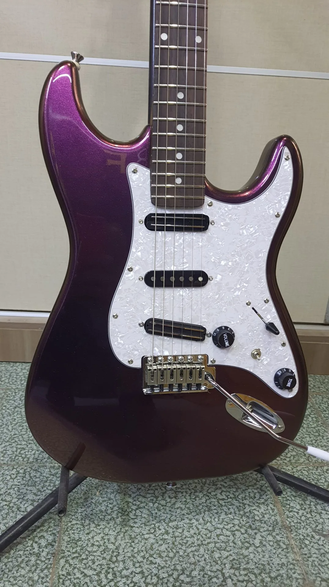 Gt Strato Camaleão Roxo Dourado B Pina