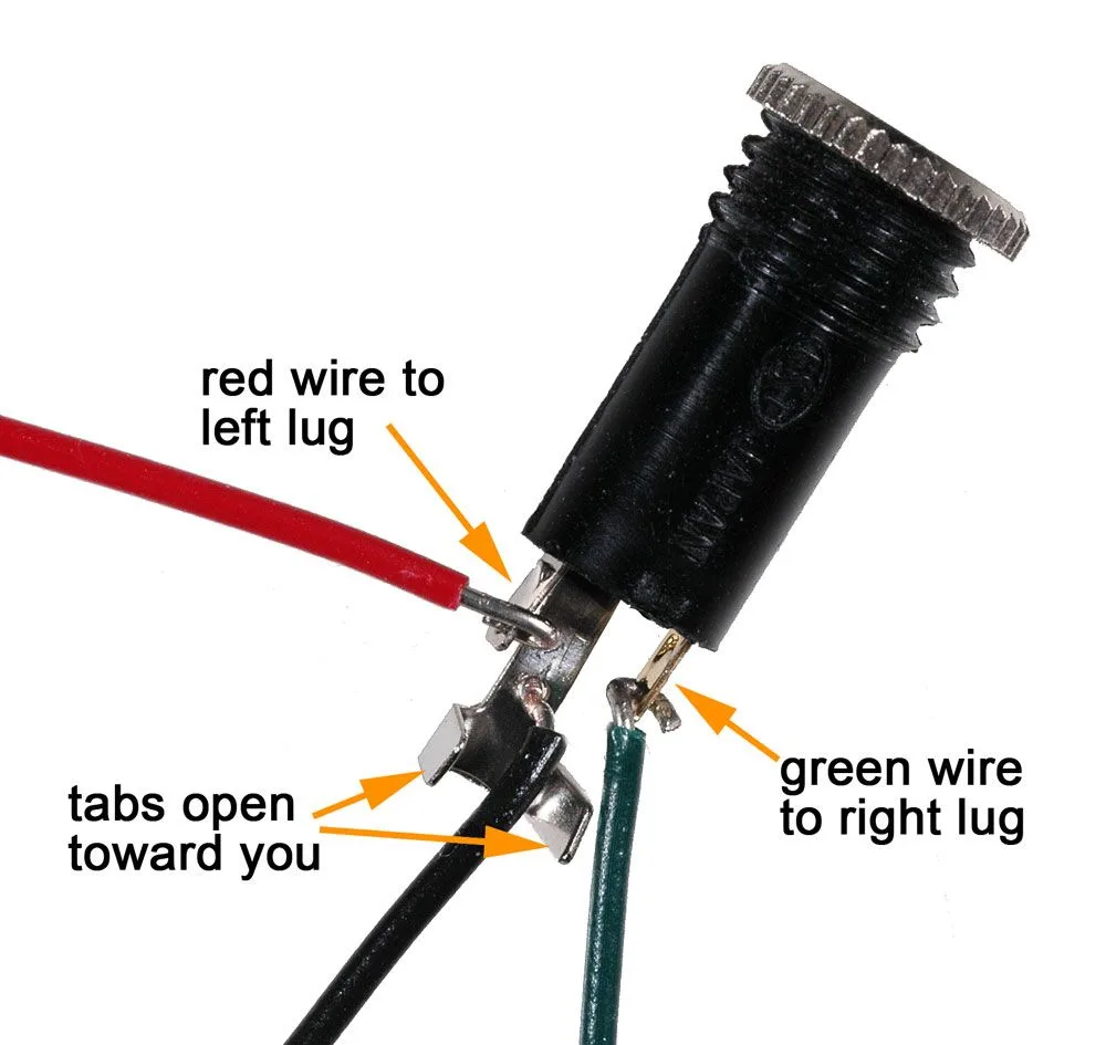 Guitar Barrel Jack Wiring Diagram