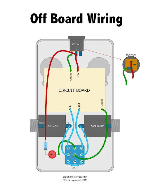 Guitar Effects Pedal Circuit Diagrams