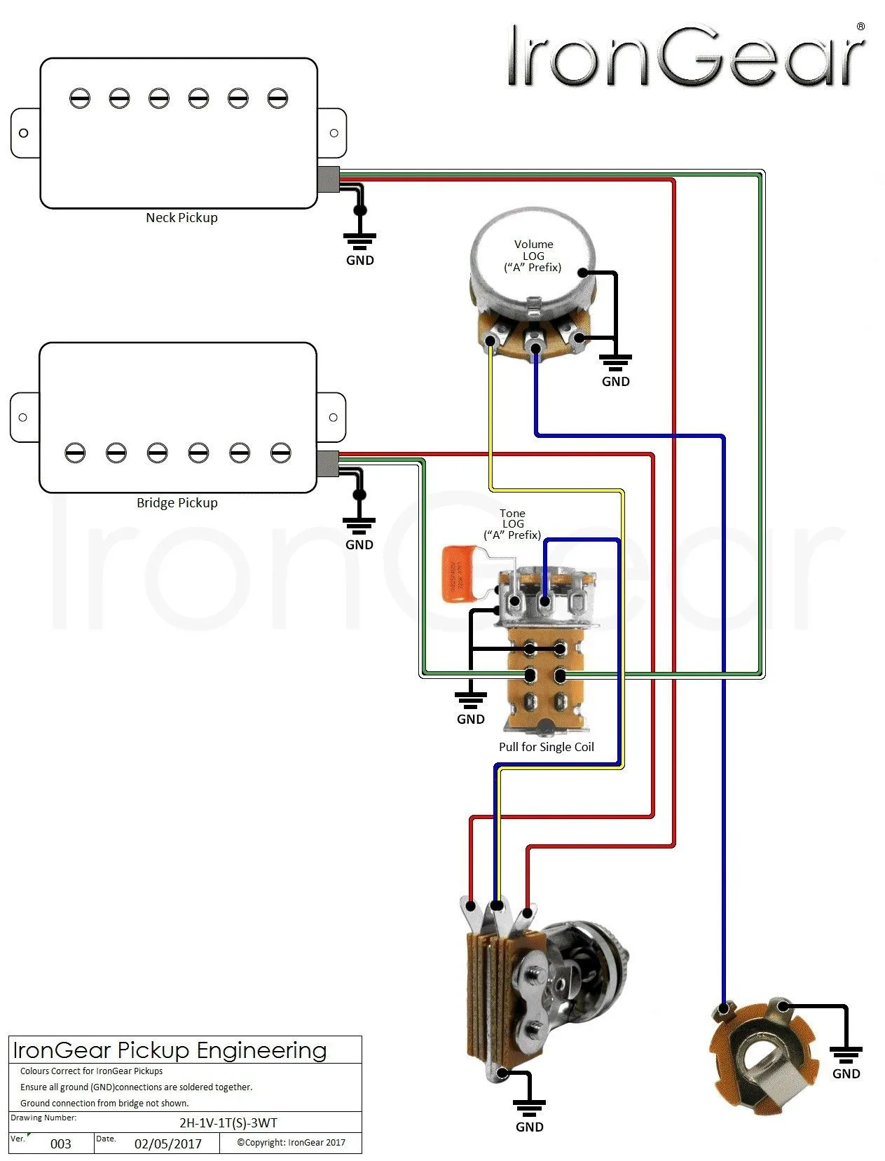 Guitar Wiring Diagram 2 Humbucker 1 Volume 1 Tone Telecaster Custom Diagram Design Diagram