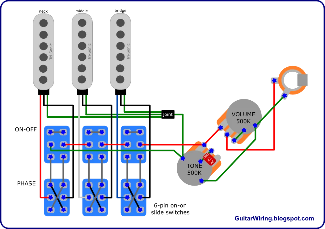 Guitar Wiring Diagram Schecter V7