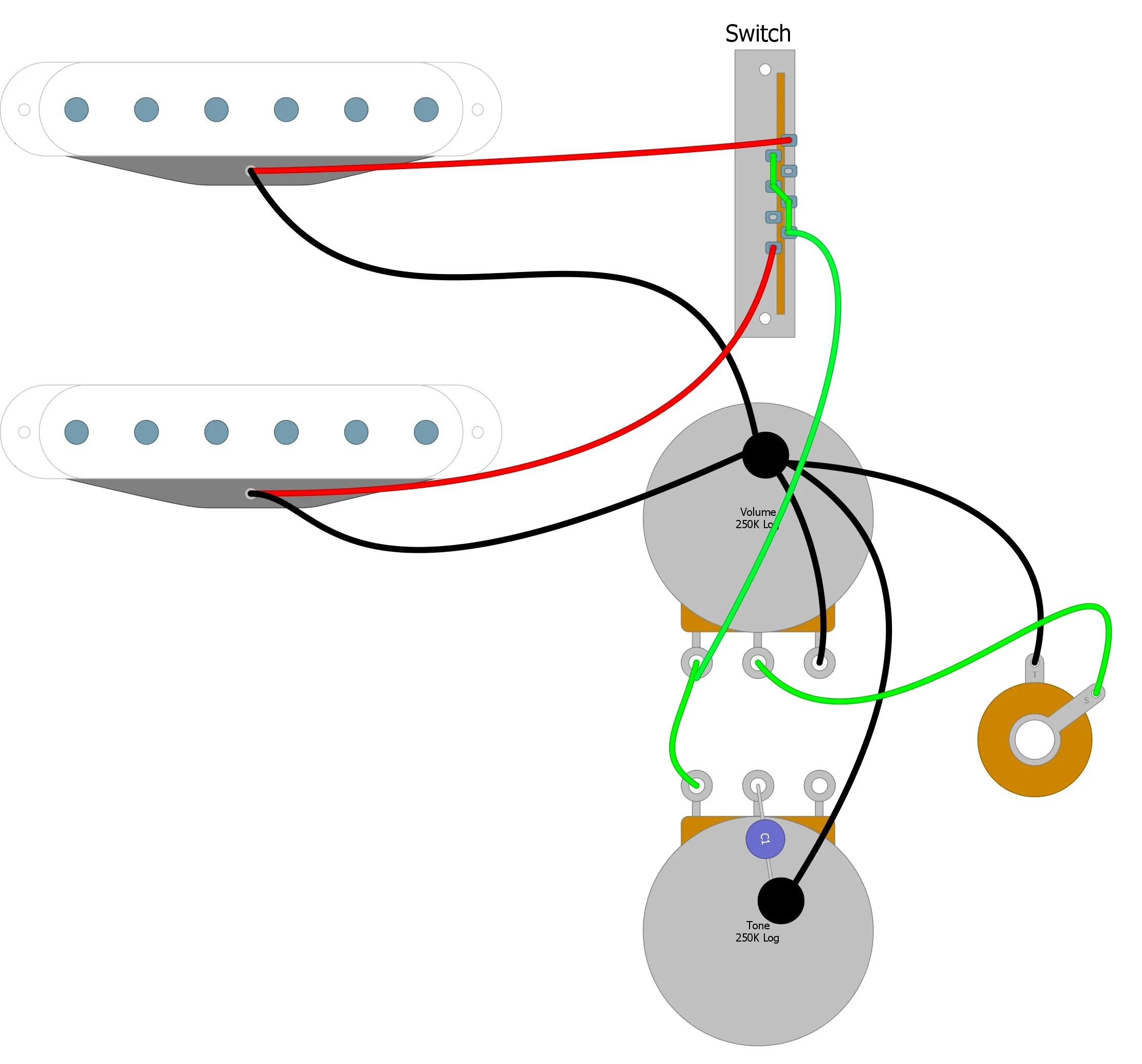 Guitar Wiring Diagrams 3 Humbucker