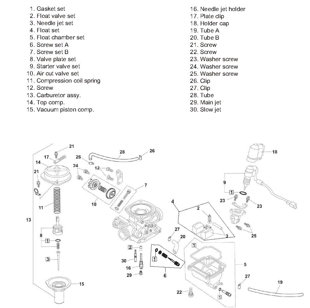 Gy6 50Cc Engine Diagram Factory Online