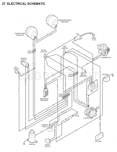 Gy6 Carburetor Diagram 150Cc