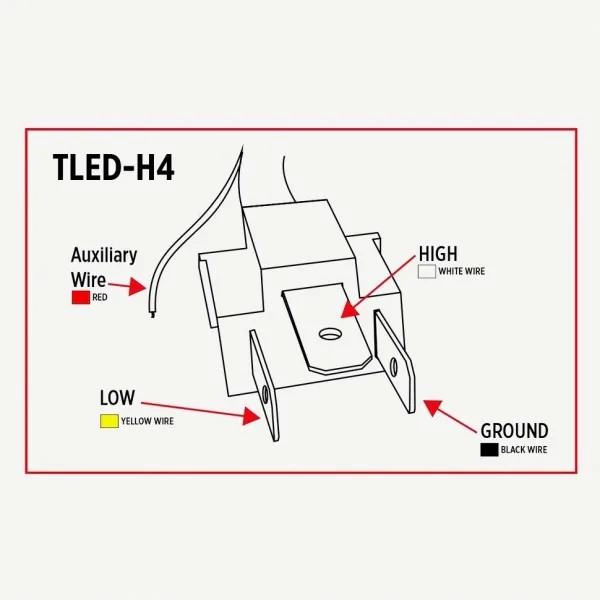 H4 Bulb Wiring