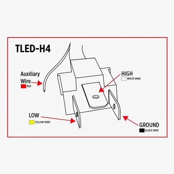 H4 Bulb Wiring