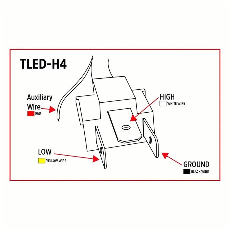 H4 Headlight Relay Diagram 4 Headlight Relay Wiring Diagram
