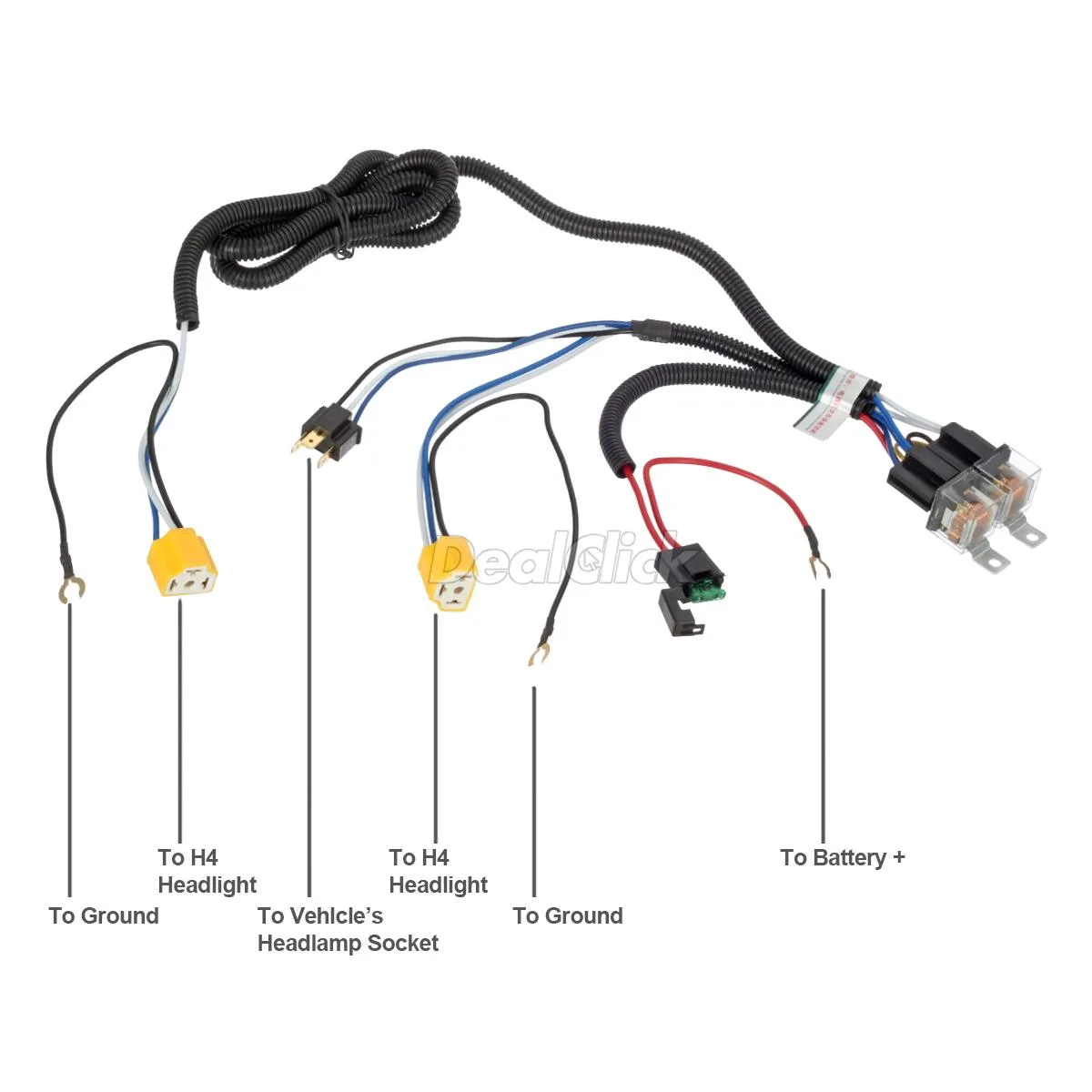 H4 Led Headlight Wiring Diagram Database
