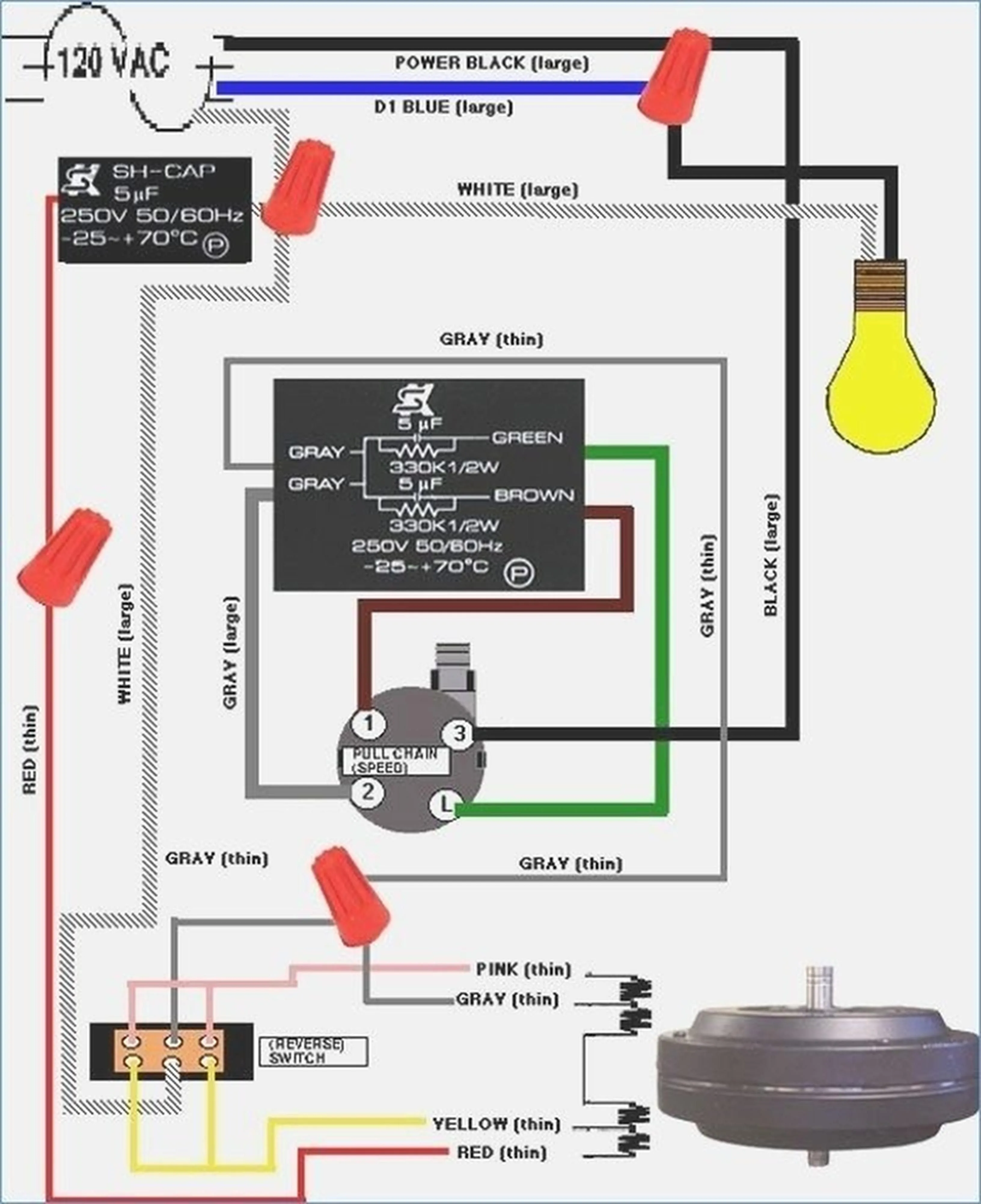 Hampton Bay Fan Switch Diagram