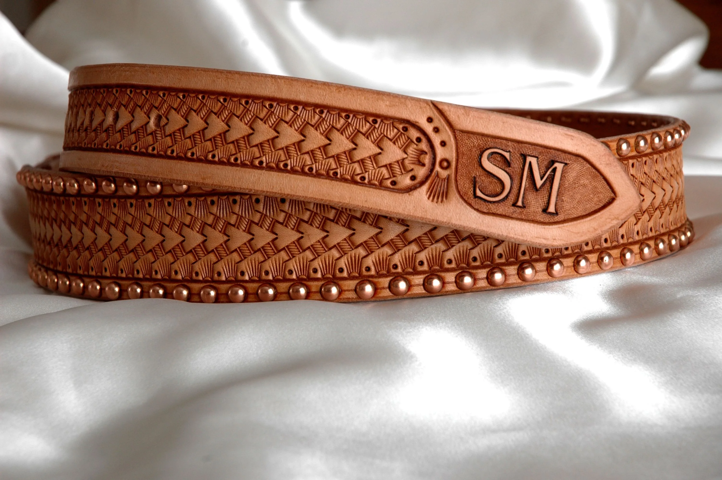 Hand Tooled Western Leather Belts Custom Belts Handmade Leather Cowboy Belt Western Leathe