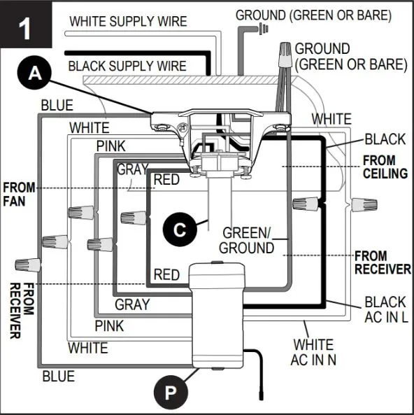 Harbor Breeze Wiring Diagrams Harbor Breeze Ceiling Fans