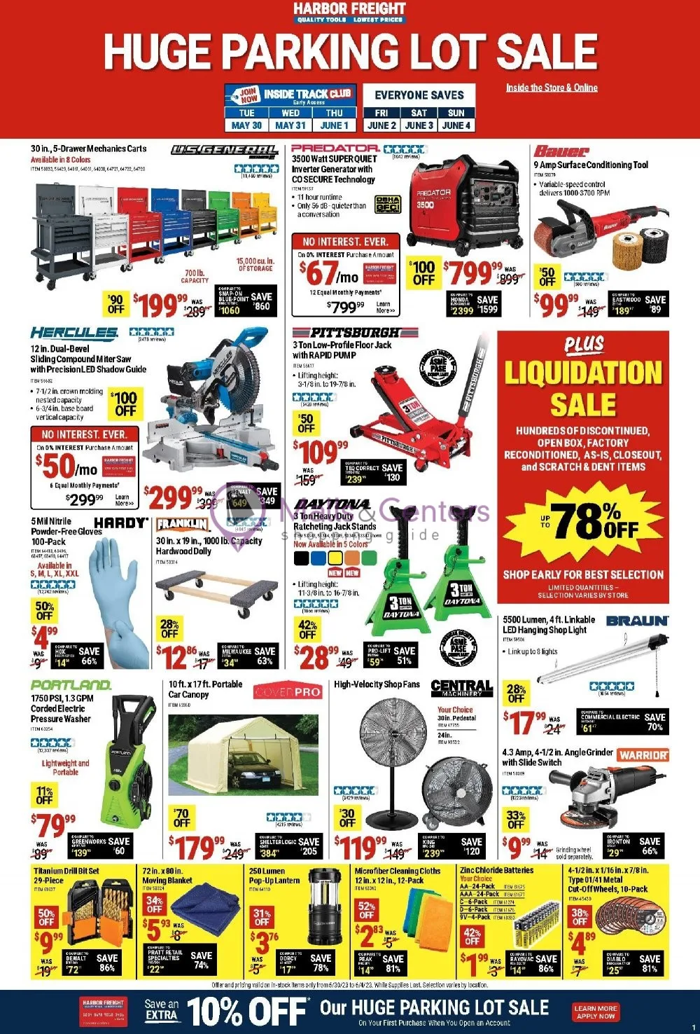 Harbor Freight Tools Weekly Ad Valid From 06 02 2023 To 06 04 2023 Mallscenters