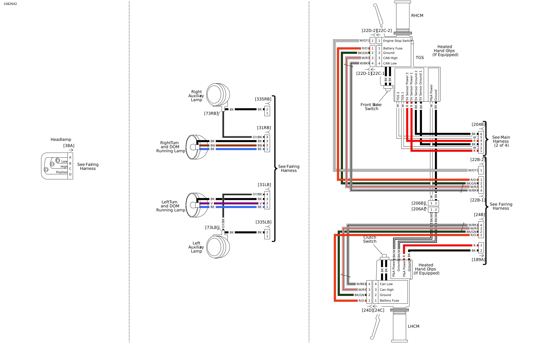 Harley Davidson Headlight Wiring Diagram