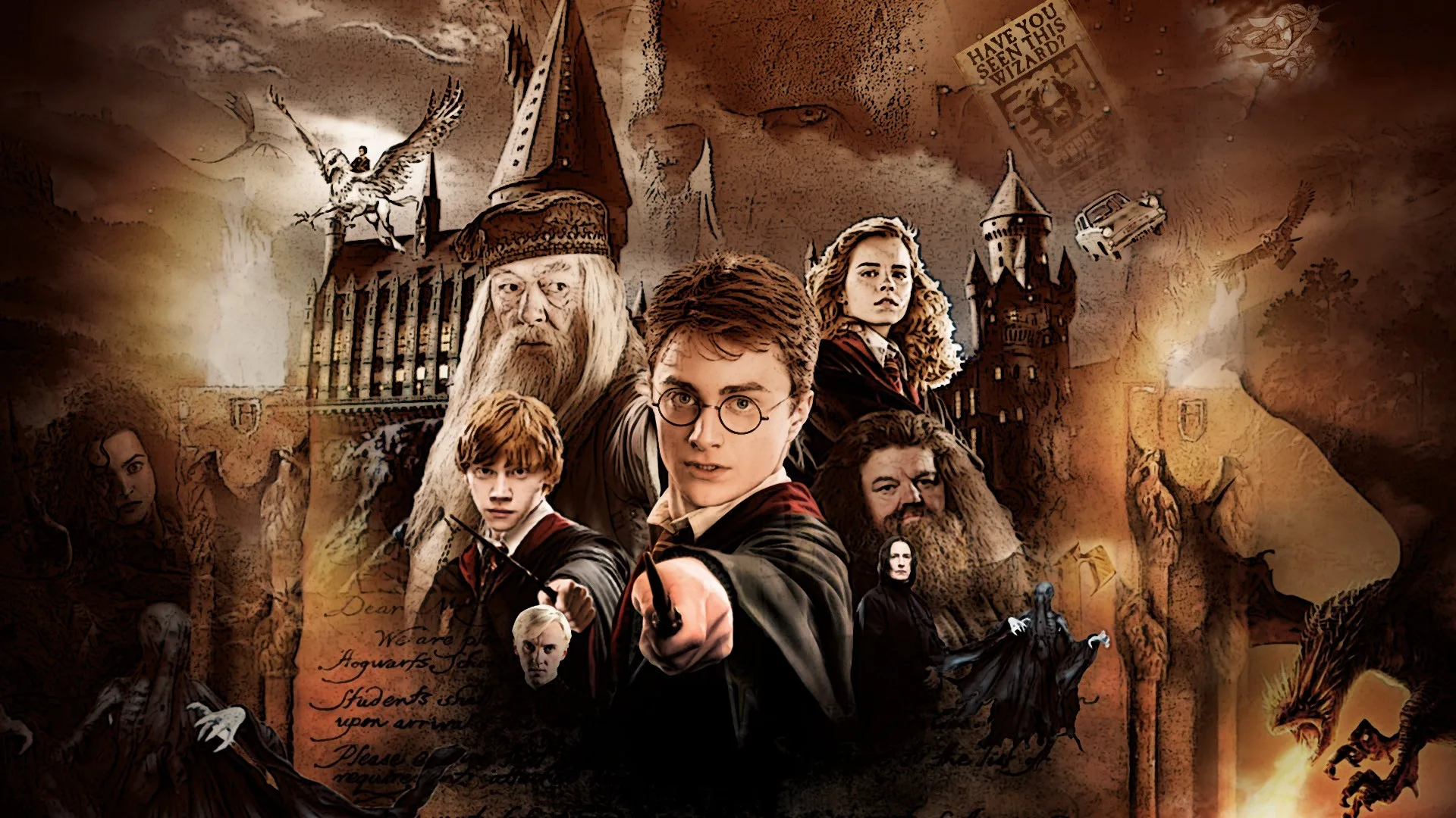 Harry Potter Book Wallpaper Hd