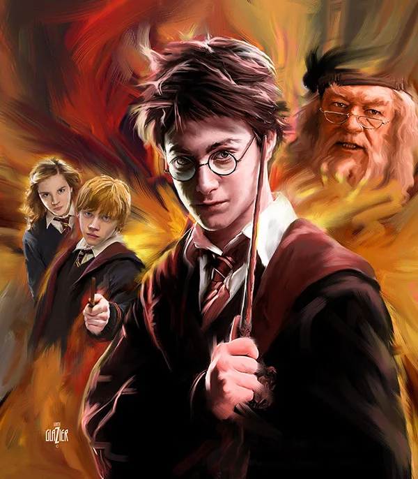 Harry Potter Portrait Montage On Behance