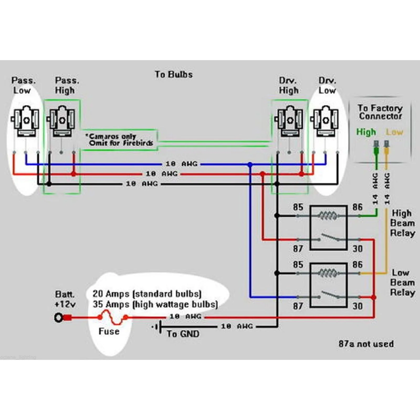 Headlamp Relay Wiring Diagram Buick