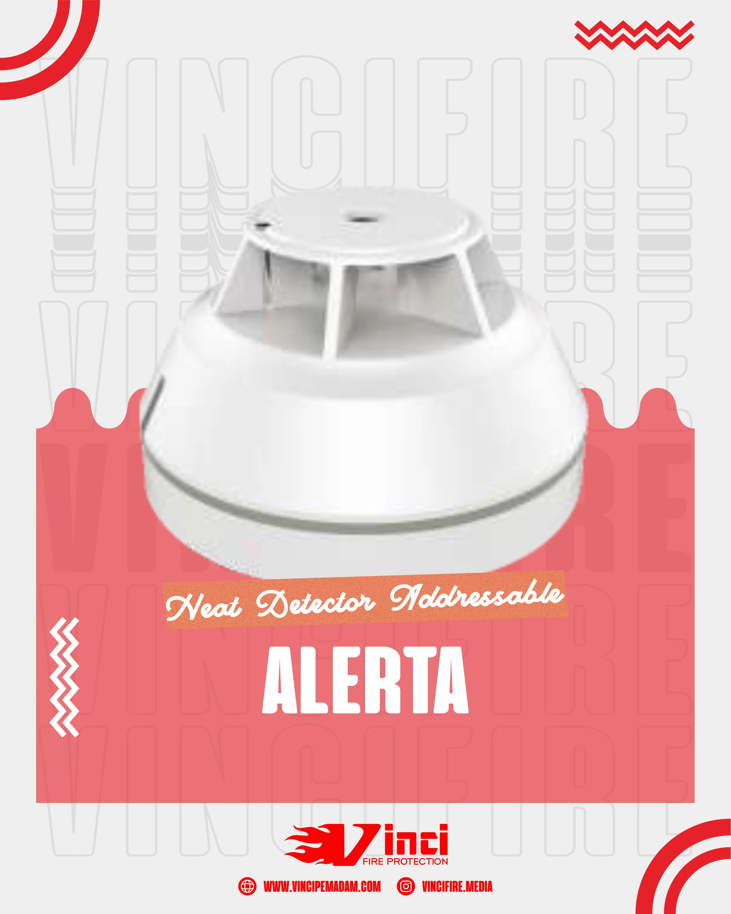Heat Detector Addressable Alerta Page 1 Vinci Fire Protection